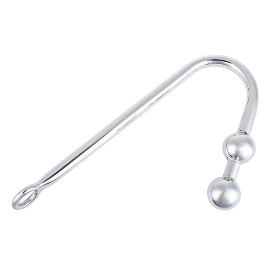 Balls Steel Two Stainless Anal Pleasurable 4417 Hook 0114